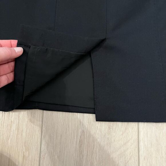 Talbots Women’s Black Wool Pencil Skirt Size 6 - Picture 6 of 8